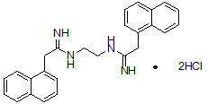 N,N'-(ethane-1,2-diyl)bis(2-(naphthalen-1-yl)acetimidamide) Dihydrochloride