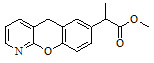 (2RS)-2-(10H-9-Oxa-1-azaanthracen-6-yl)propanoic acid methyl ester