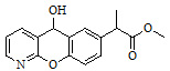 (2RS)-2-(10-hydroxy-9-Oxa-1-azaanthracen-6-yl) propanoic acid methyl ester