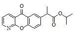 (2RS)-2-(10-Oxo-9-Oxa-1-azaanthracen-6-yl)propanoic acid i-prothyl ester