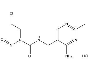 -[(4-氨基-2-甲基-5-嘧啶基)甲基]-3-(2-氯乙基)-3-亞硝基脲鹽酸鹽