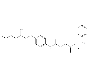 二甲基3-[4-(2-羟基-3-乙氧基)丙氧基苯基]氨基-3-氧代丙基锍對甲苯磺酸鹽 
