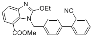 1-[(2'-Cyanobiphenyl-4-yl)methyl]-2-ethoxy-1H-benzo[d]imidazole-7-carboxylic acid methyl ester