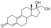 17α-Cyanomethyl-17β-hydroxy-13β-methylgona-4, 9-dien-3-one