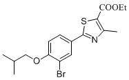 2-[3-Bromo-4-(2-methylpropoxy) phenyl]-4-methyl-5-thiazolecarboxylic acid ethyl ester 