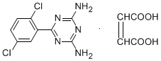2,4-Diamine-6-(2,5-dichlorophenyl)-1,3,5-triazine (Z)-2-butenedioate