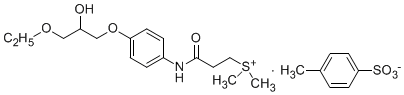 [3-[[4-(3-Ethoxy-2-hydroxypropoxy) phenyl]amino]-3-oxopropyl]dimethyl sulfonium 4-methylbenzenesulfonate