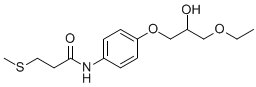 N-[4-(3-Ethoxy-2-hydroxypropoxy) phenyl]-3-(methylthio) propanamide