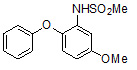 N-(5-甲氧基-2-苯氧基苯基)-甲磺酰胺