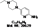 5-(4-ethylpiperazin-l-yl)-pyridin-2-ylamine